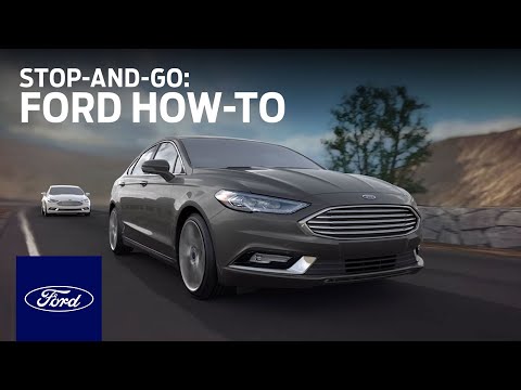 Adaptive Cruise Control with Stop-and-Go | Ford How-To | Ford