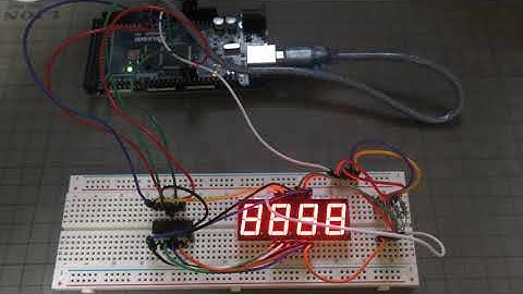 【Arduino入門】4桁7セグメントLEDを表示する