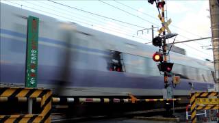 スーパーあずさ3分差!・485/183/189系他 春日居町駅高速通過