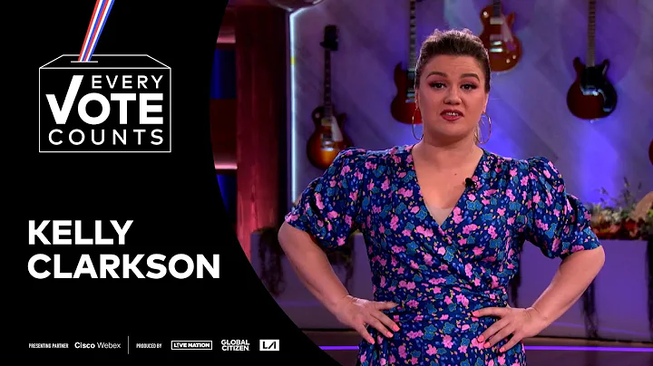 Kelly Clarkson Wants You to Be Prepared to Vote | Every Vote Counts: A Celebration of Democracy