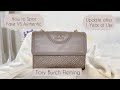 Tory Burch Fleming Medium in Silver Maple | Bag Review | With An Update after 1 year of use