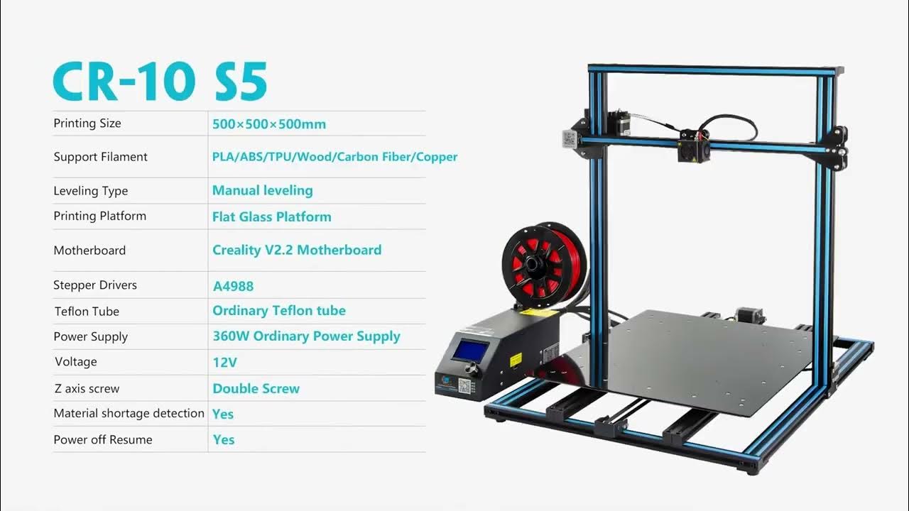 Creality CR10 Series 3D Printer YouTube
