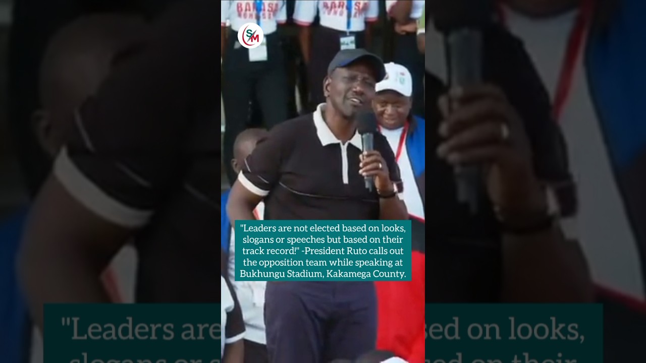 "Wantam won't send me home!" -Ruto. 