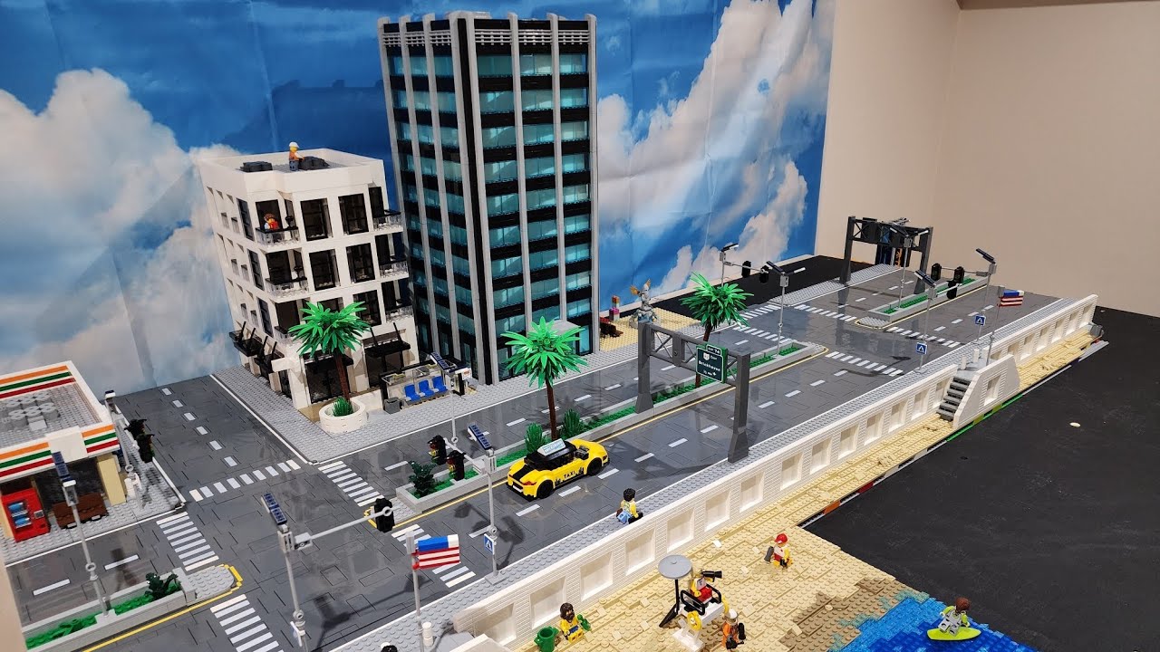 Bricksburgh Design Adding the First SKYSCRAPER and MORE Roads! New Bricksburg City Update ...
