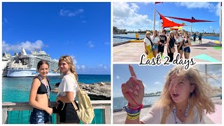 LAST 2 DAYS IN THE BIGGEST CRUISE SHIP | VLOG#1290