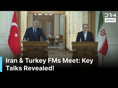 خبر فوری دیدار عباس عراقچی وزیر امور خارجه ایران با هاکان فیدان وزیر امور خارجه ترکیه نشست خبری 1