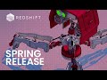 Maxon redshift spring 2024 release