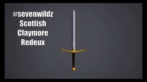 Claymore Times Two | Blender Speed Modeling | Seven Wildz