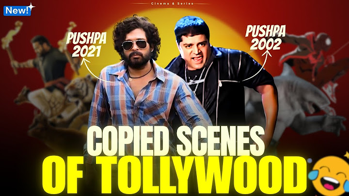 Did Tollywood Really Copy These Scenes? | Cinema & Series