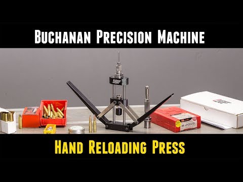Buchanan Precision Machine Portable Hand Reloading Press