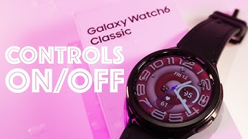 How to Show/Hide Media Controls on Samsung Galaxy Watch 6/6 Classic
