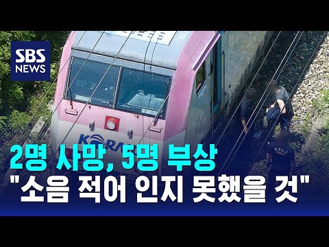 7명 덮친 무궁화호 열차 사고…'소음 적어 인지 못했을 것' / SBS