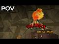 Volcano Roller Coaster POV - Theme Park Tycoon 2