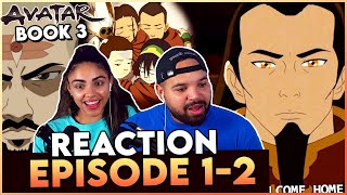 SO WE STARTED BOOK 3 WITH A FACE REVEAL! - Avatar The Last Airbender Book 3 Episode 1-2 Reaction