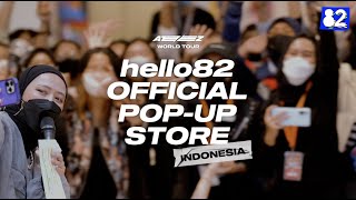 [ATEEZ x hello82 POP-UP STORE in Indonesia] Recap Video
