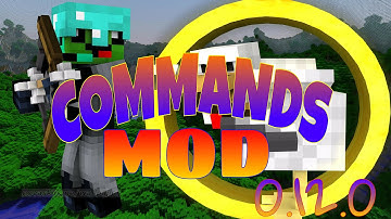 [Mod Review] | MCPE 0.12.0 + | Commands Mod | With Apk!