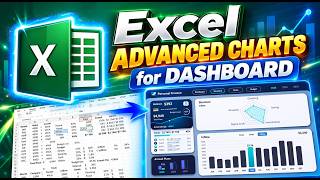 How to Build Excel Advanced Charts and Graphs | Tutorial for Dashboard Design