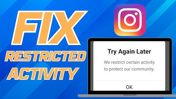 How To Fix Instagram Try Again Later We Restrict Certain Activity to Protect Our Community (2023)