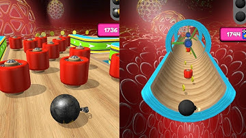 Going Balls - Super Speedrun Gameplay. Funny Fails and Impossible tricks