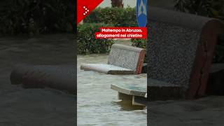Maltempo in Abruzzo, allagamenti a San Salvo Marina