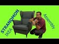 IKEA STRANDMON Wing chair Assembly