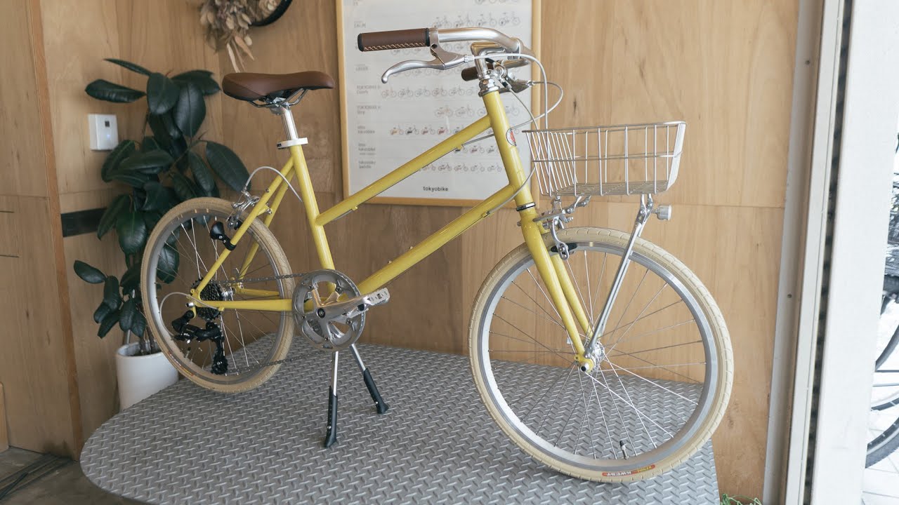 便利&コンパクトに！レモンイエローカラーのTOKYOBIKE CALIN - YouTube