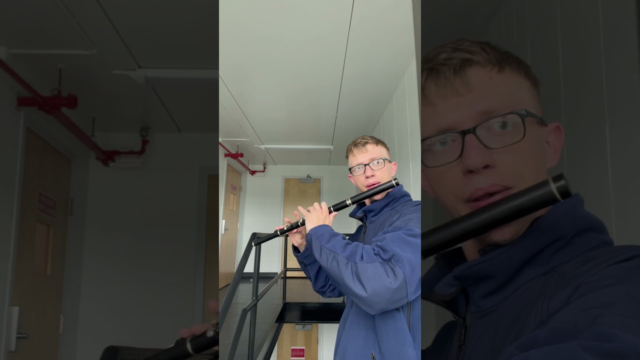 Steffen Gabriel Ebonite D/Eb 6 Key Combo Flute Test Drive #2 (Old Irish-American Hornpipe Style)