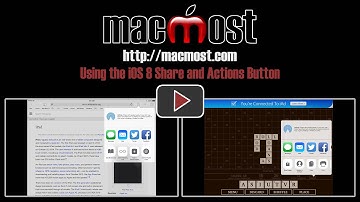 Using the iOS 8 Share and Actions Button (#1095)