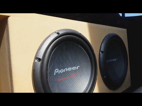 Pioneer TS W3003D4 - Two 12" Windshield Flex