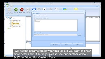 Bot Chief - Create and Run system task