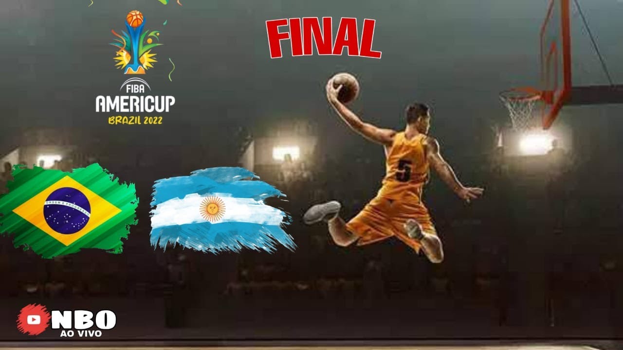 BRASIL x ARGENTINA - AO VIVO l FINAL AMERICUP - COPA AMÉRICA DE BASQUETE 