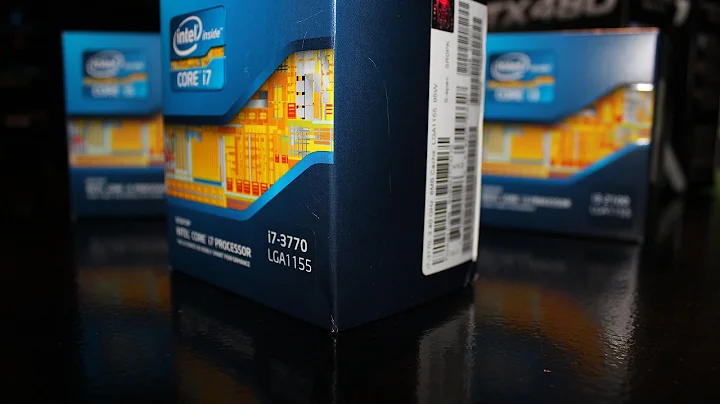 Intel Core I7 3770 Ivy Bridge CPU - First look & Unboxing - TheTechSource.Tv