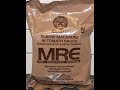 US Military MRE Menu A #12 Macaroni in Tomato Sauce (Vegetarian) Review