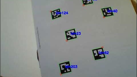 ArUco marker detection