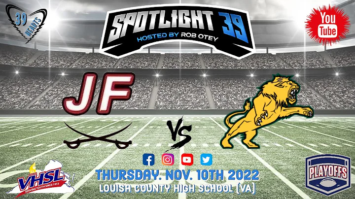 Jefferson Forest (VA) vs Louisa (VA) l  Full Game Highlights  l  Spotlight 39 2022 National Tour