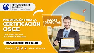 Curso Preparación para la Certificación OSCE ¡Clase Gratuita!