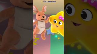 Kangaroo Song! Jump with Mia & Max #routinemoments #littlebabybum #musictime
