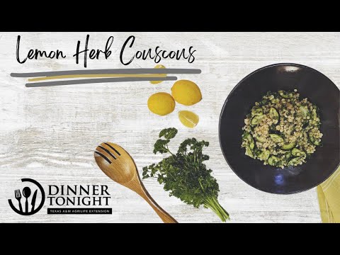 Lemon Herb Couscous Salad