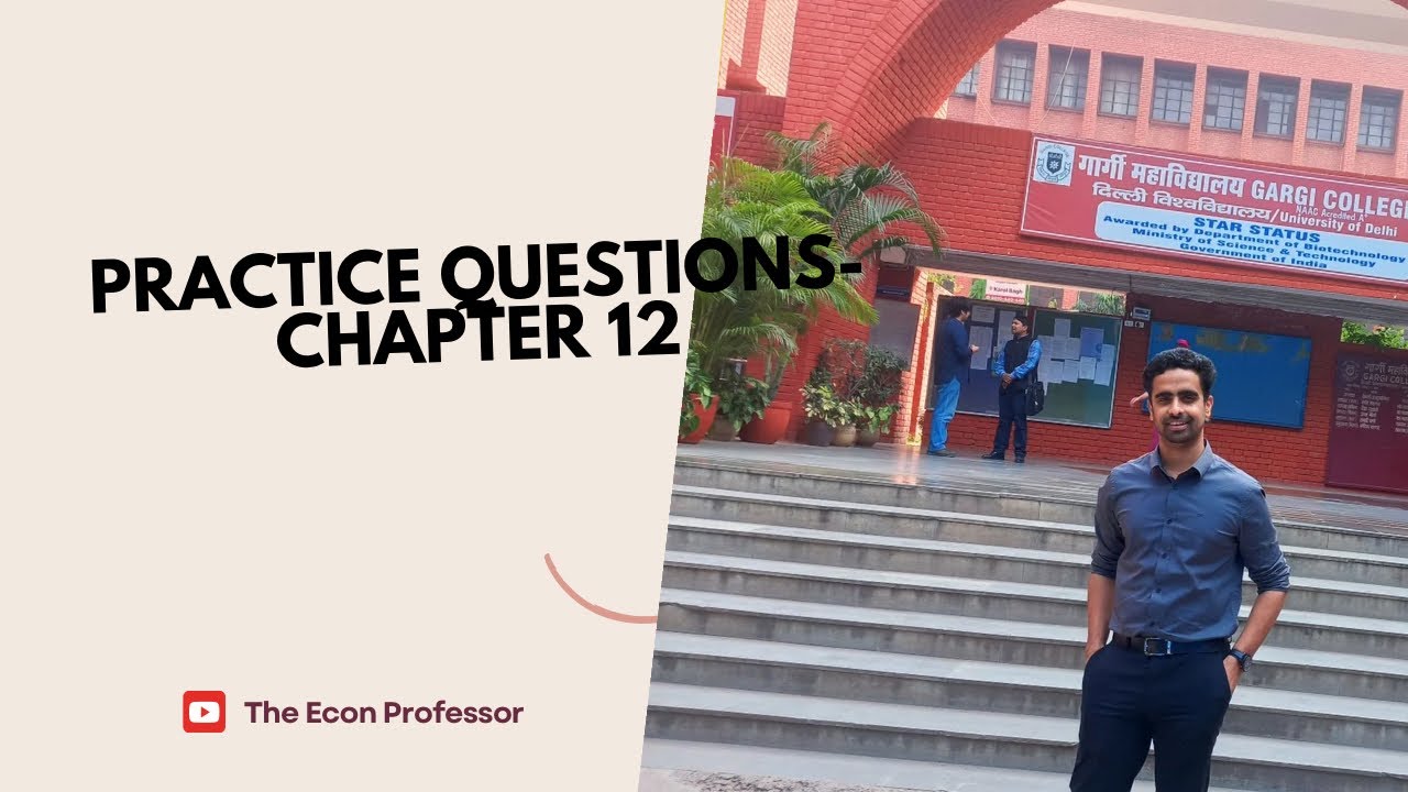 Practice Questions - Chapter 12 - YouTube