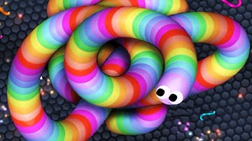 Slitherio Biggest Snake - How To Get Big Fast