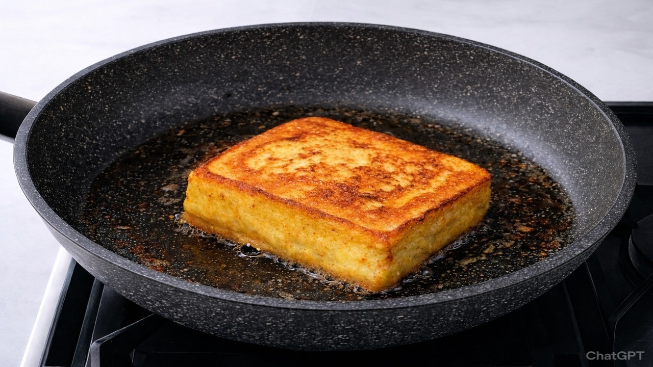 This French toast is so fluffy… it melts like a cloud, tastes better than cake! ☁️🍰