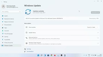 KB5006674 Cumulative Update for Windows 11 Version 21H2 - October 2021