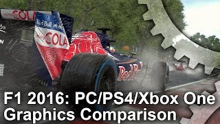 F1 2016: PC/PS4/Xbox One Graphics Comparison