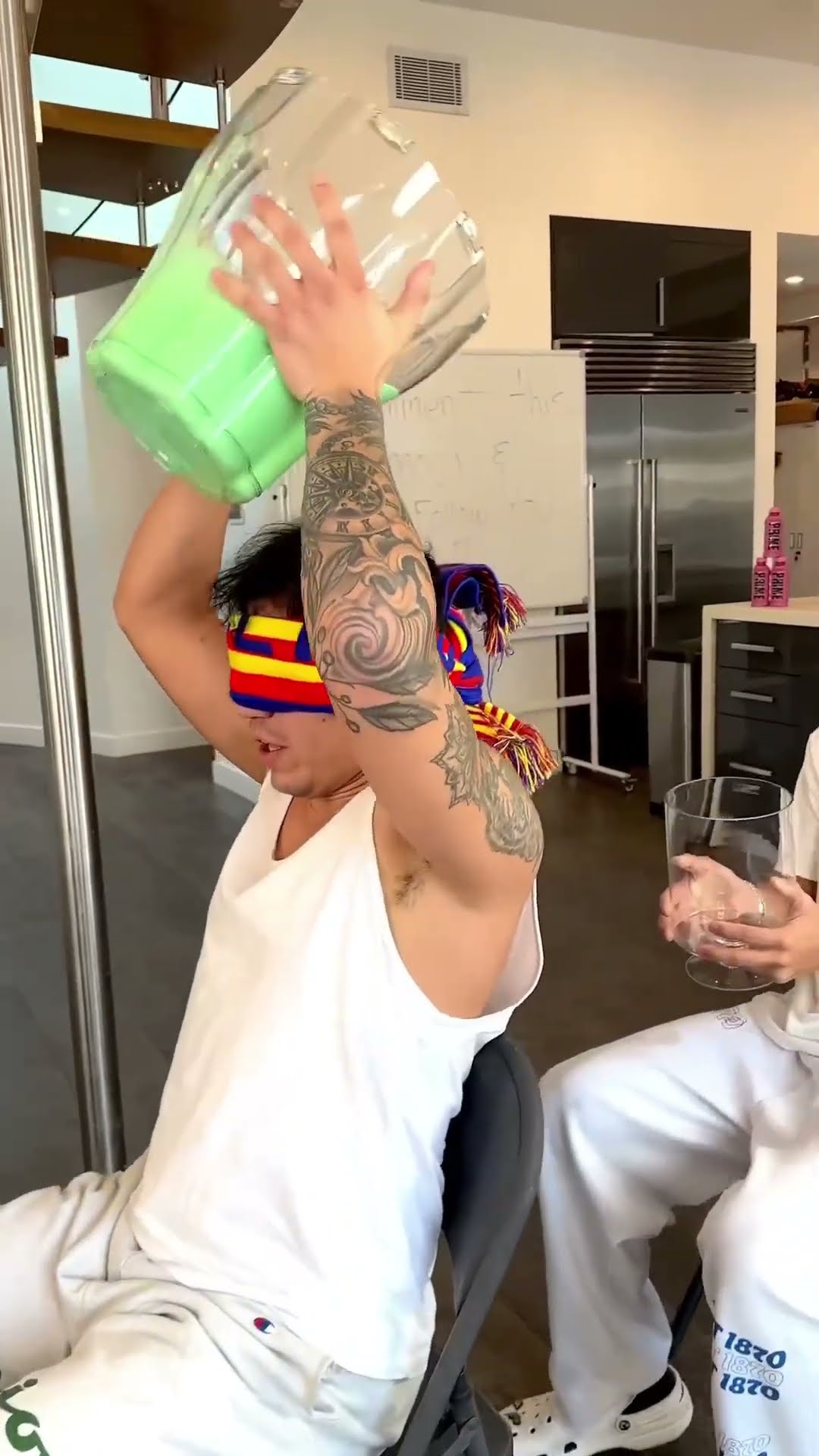 Green Slime Pour Challenge ?