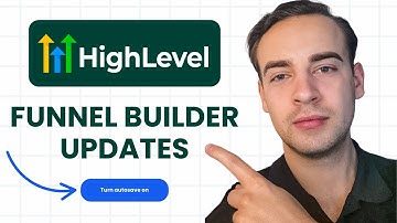 New HighLevel Features | Auto-Save in the Funnel Builder