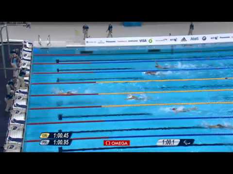 Swimming - Men's 100m Butterfly - S8 Heat 3 - 2012 London Paralympic
Games