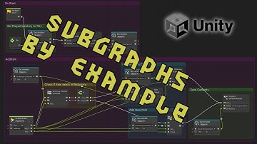 Subgraphs By Example (Unity Visual Scripting)