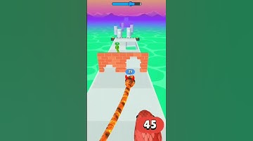 Android snake run race games level 333 snake run race #androidgame #games #snake #short