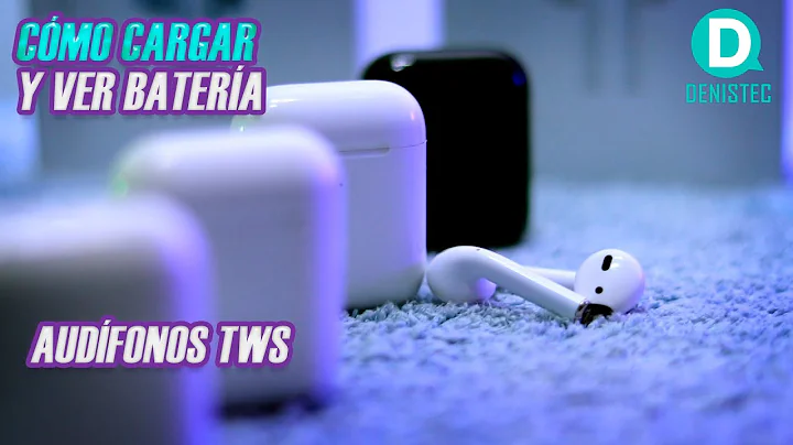 i12 tws: CMO CARGAR Y VER BATERA DE LOS AUDFONOS |...