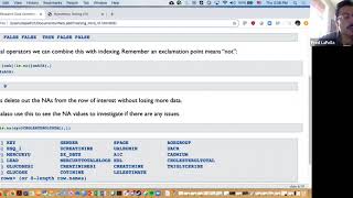 7. Introduction to R: Data Cleaning and Dealing with Missing Data - Fred LaPolla, NYU HSL